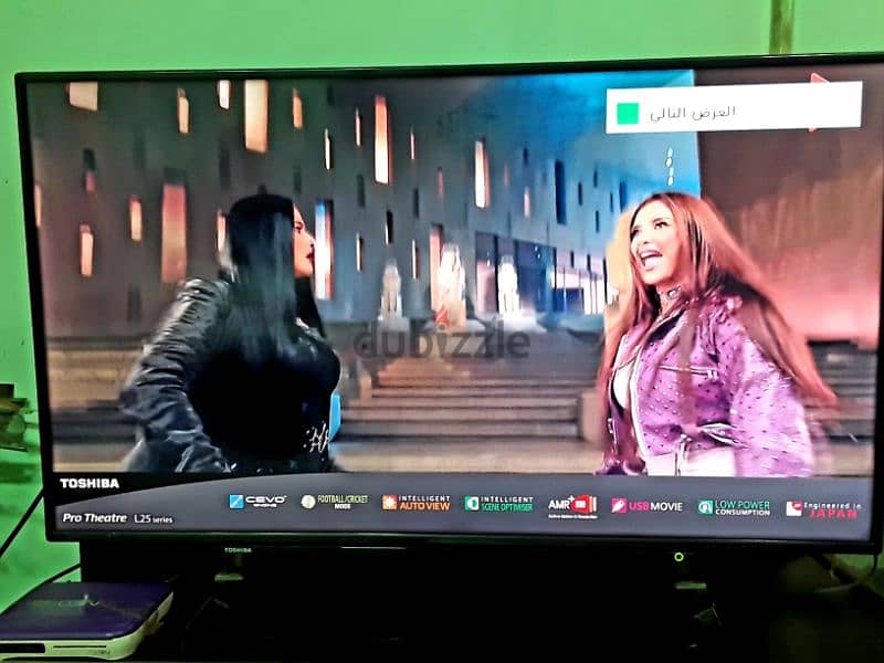 توشيبا 40بوصه F/ HD/ LED 1080p بحاله الجديد بسعر نهائى ومافيش فصال 12