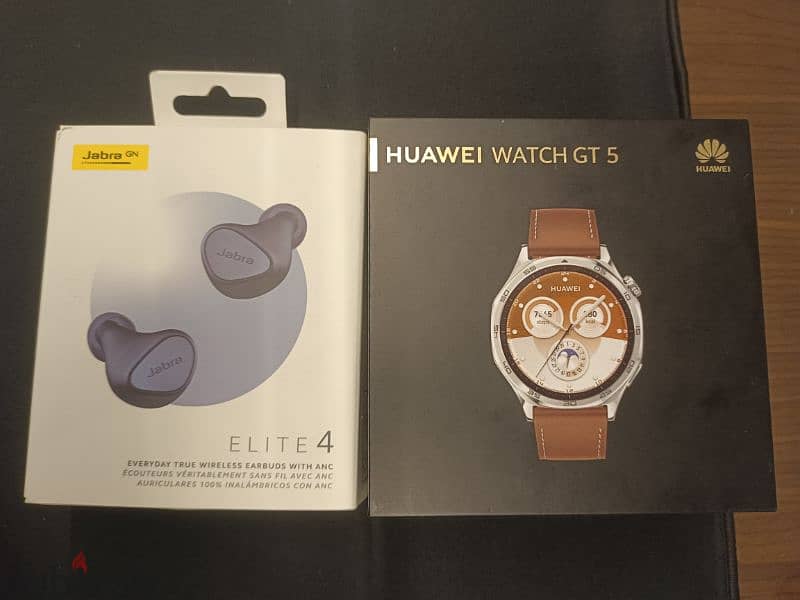 Huawei watch GT5 & Earbuds Jabra ELITE 4 0