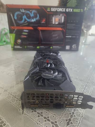 Gigabyte Nvidia GTX 1660 ti  6 GB