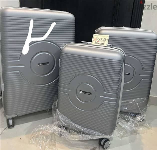 للبيع طقم شنط Samsonite جديده لم تستخدم سيلكون ضد الكسر 2