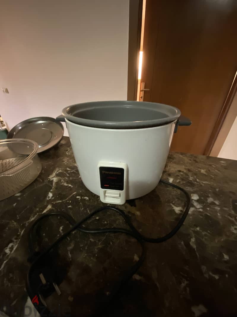 Panasonic Rice Cooker & Steamer طباخ الأرزوبخاره 2