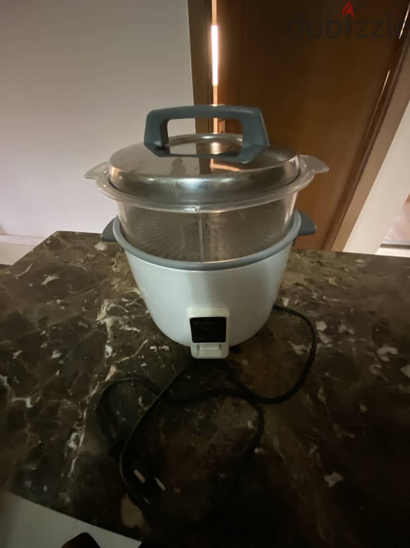 Panasonic Rice Cooker & Steamer طباخ الأرزوبخاره 4