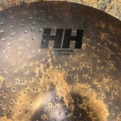 Sabian HH 20inch leopard signature cymbal drums نحاس درامز 1