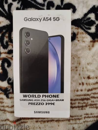 Samsung a54 5g 256g sealed black