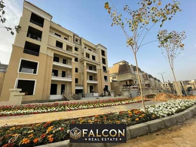 With a down payment of 900 thousand and installments over 8 years, an apartment for sale, area 160 square meters (3 rooms) in Sarai Compound