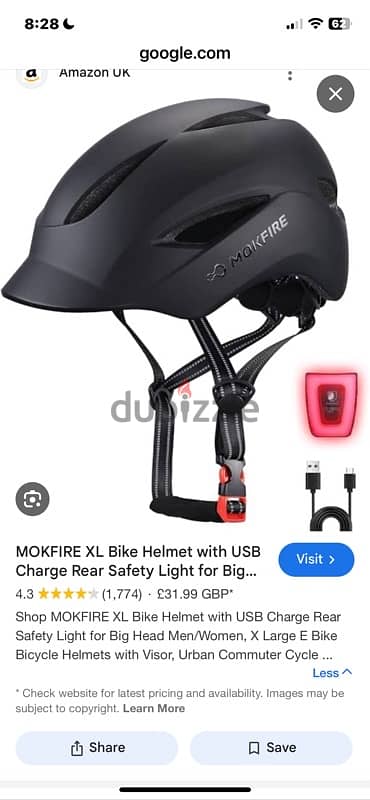 MOKFIRE Bike Helmet