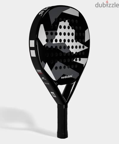 Nordicdots Padel Racket - Camo Series - Camo Black