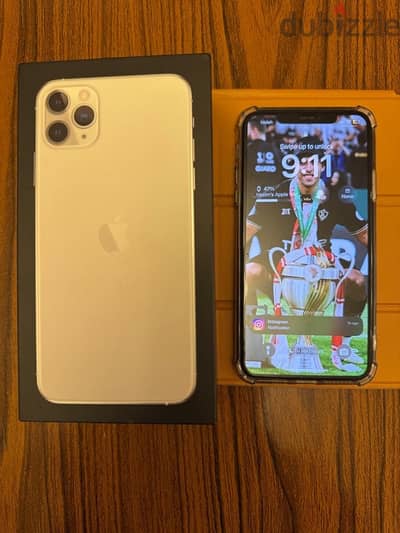 iPhone 11 Pro Max, with box, 256 gb, never opened, battery 73