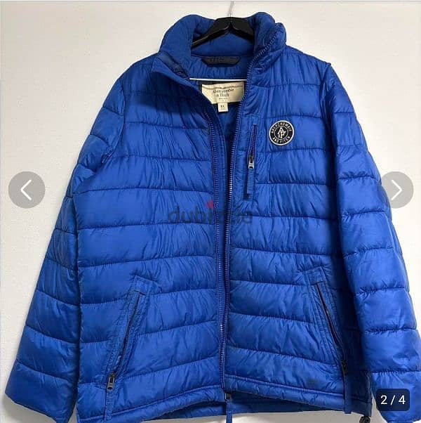 Abercrombie men Puffer jacket Size Large/ New 0