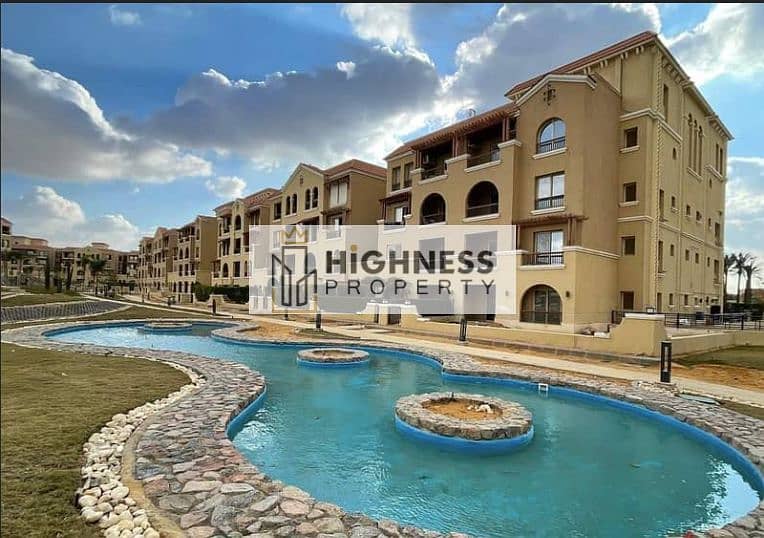 Apartment for sale from the owner 129 m at a very special price in a compound directly in front of Madinaty, minutes from the British University and H 0