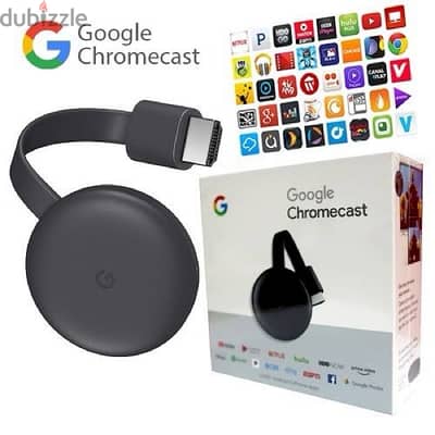 جهاز سمارت Google Chromecast TV الجيل الثالث