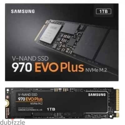 970 evo m. 2 ssd NVME 1 TB brand now جديد