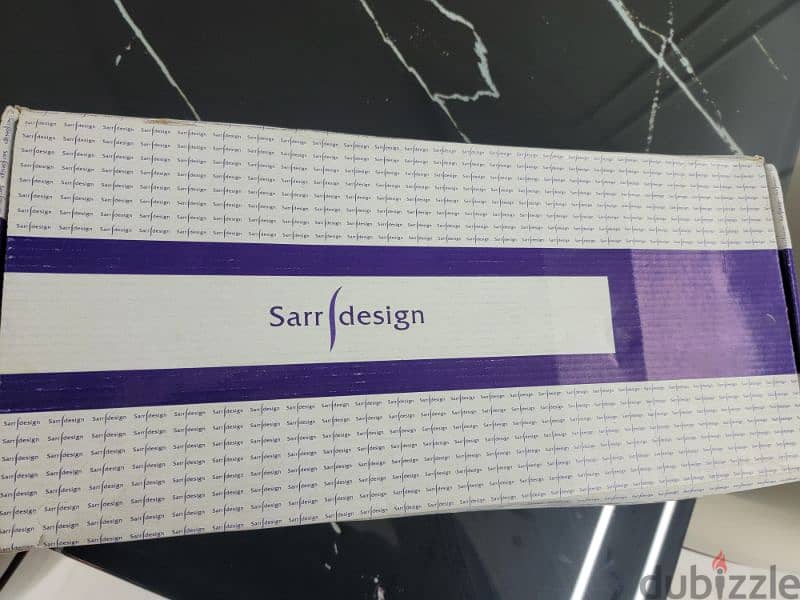 خلاط sarrdesign جديد بالكرتونه ضمان مدي الحياة 2