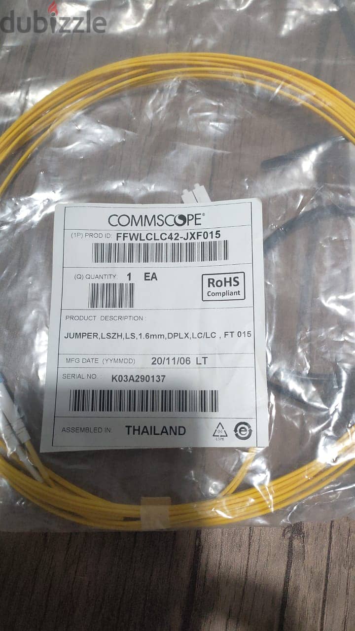 UTP Patch Cord Commscope بتش كورد كات 6 وكات 6 ايه 10