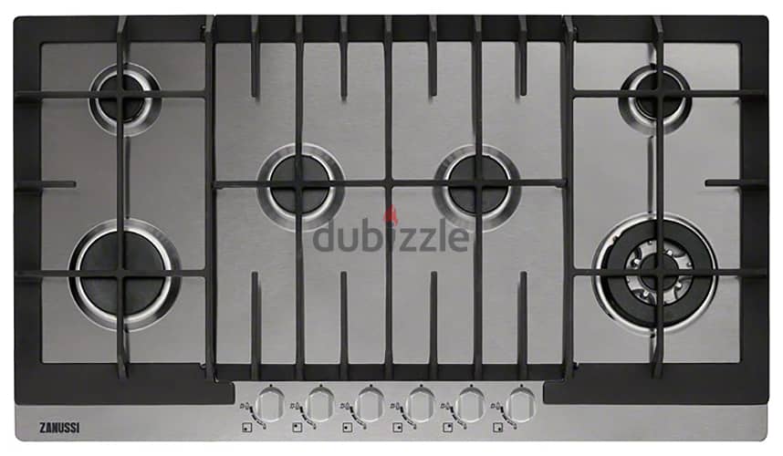 Zanussi Built in Gas Cooker 6 Burners,90 cm 0