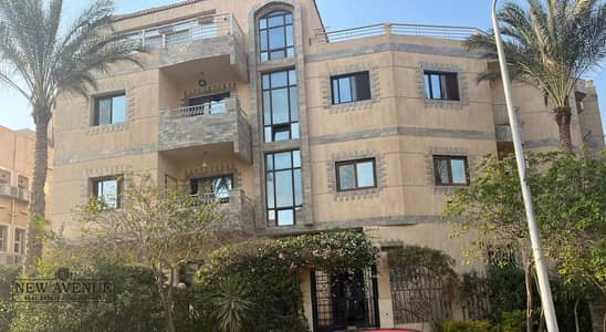 Ground Duplex with  Ganoub El academya  New cairo