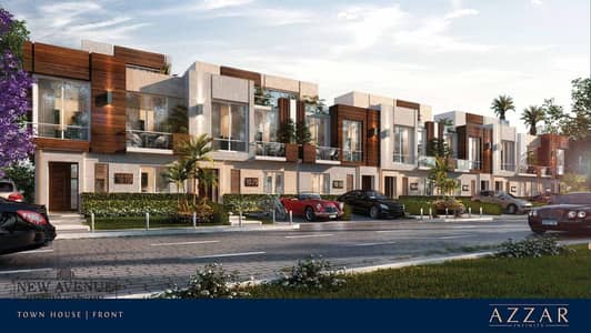 Townhouse middle with Downpayment in Azzar infinity New cairo