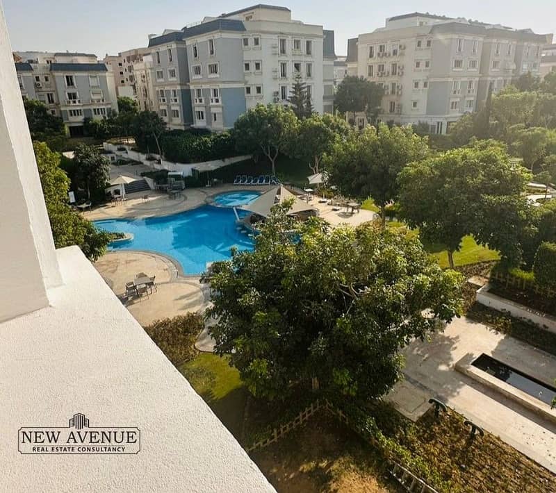 Apartment for sale fully finished double view swimming pool and landscape in mountain view new cairo 0