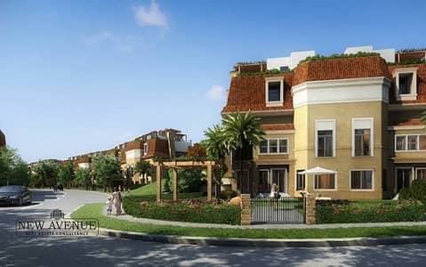 Apartment 2 bedrooms and  2 bathrooms with installments  for sale in Sarai New Cairo