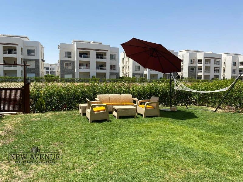 Ground apartment with garden fully furnished with ACs 0