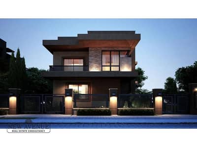 Special design Standalone in Westridge New Giza, Basement + ground + first + penthouse, Swimming pool