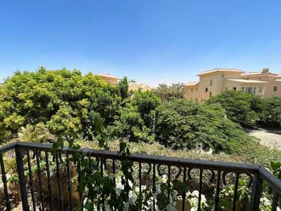 Prime location, open view of Main Garden Standalone villa in Hyde Park New Cairo, fully furnished with ACs