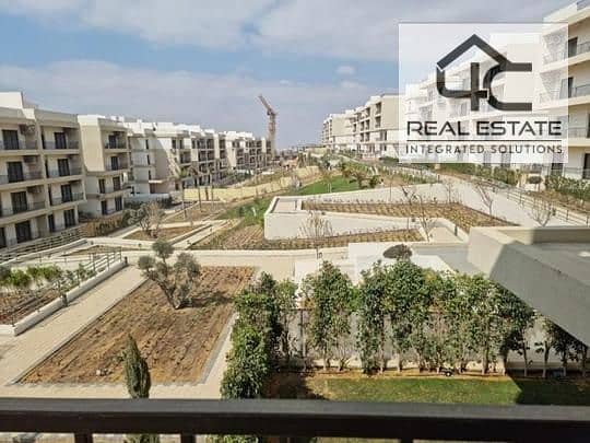 View Landscape apartment 205 m 3 bedrooms and fully finished with air conditioners for sale in Fifth Square with down payment and installments 0