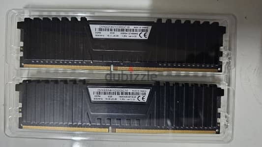 Corsair vengeance lpx 16GB (2×8) DDR4 3000 MHZ