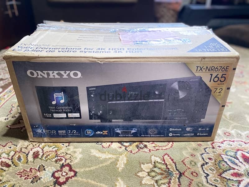 Onkyo TX- NR676E AV receiver as new condition 2