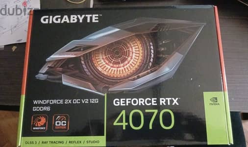 GIGABYTE GeForce RTX 4070 WINDFORCE 2X OC V2 12G Graphics Card - 12GB