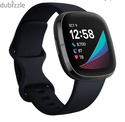 Fitbit sense advanced smart watch - black