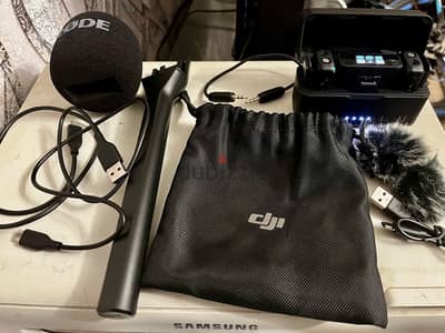 DJI Mic Wireless Transmission System + Rode Interview GO Handheld