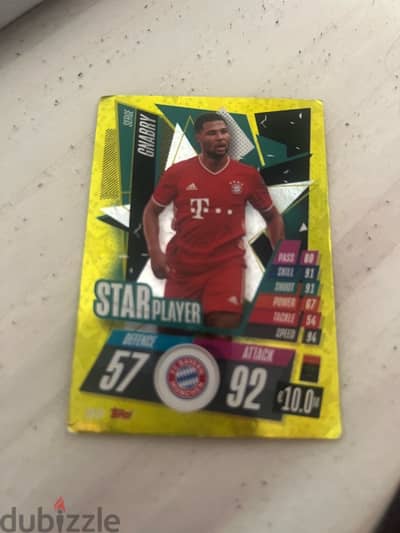 football card (rare) match attack