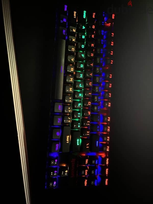 Redragon KUMARA K552 LED Rainbow Wired Gaming Keyboard Black 0