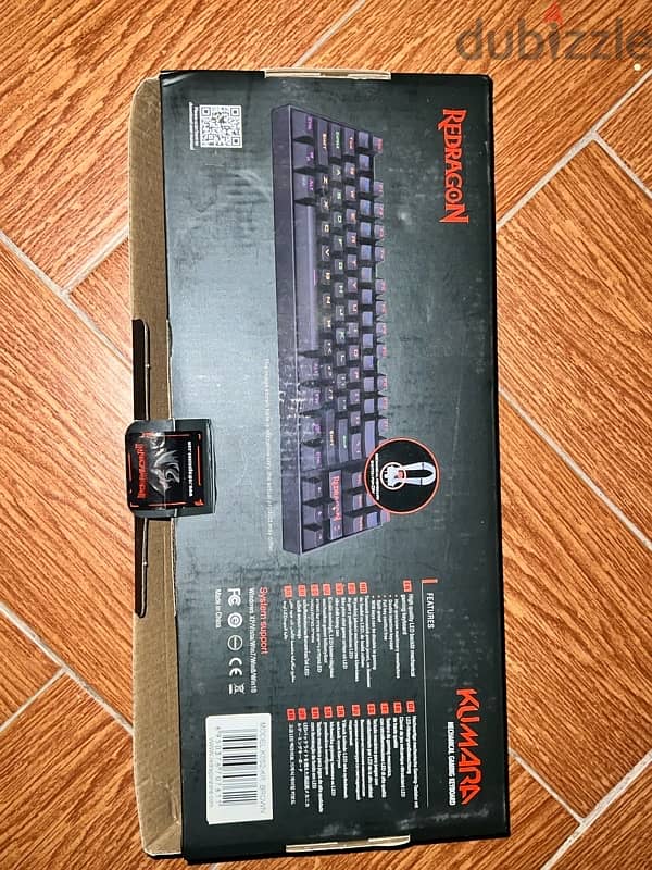 Redragon KUMARA K552 LED Rainbow Wired Gaming Keyboard Black 2