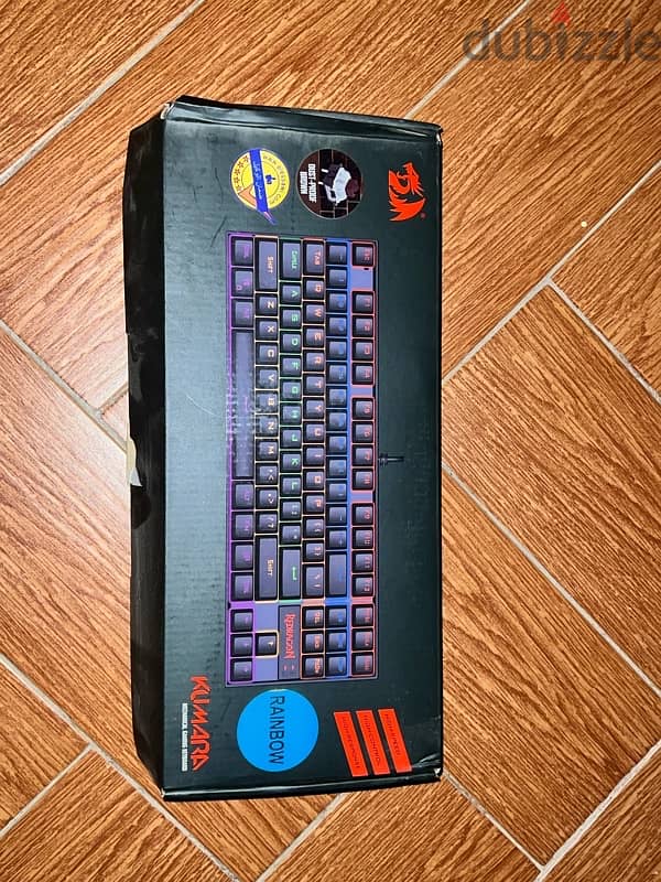 Redragon KUMARA K552 LED Rainbow Wired Gaming Keyboard Black 3