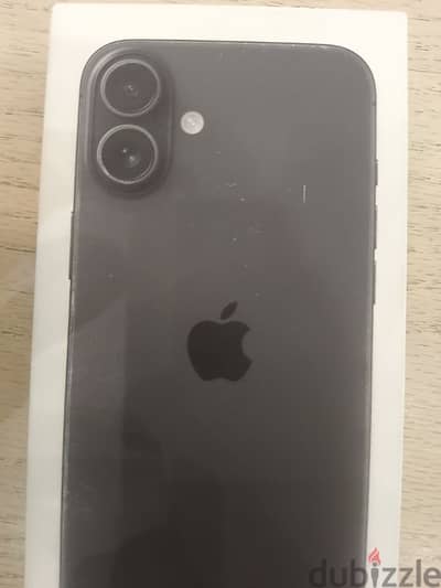 iPhone 16 plus 128GB black متبرشم