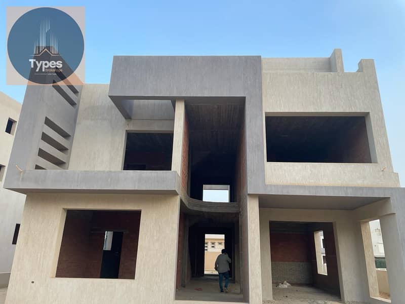 Grand Heights Compound, 6th of October, Giza 5 bedrooms 5 bathrooms 410 square meters Independent villa for sale in Grand Heights Compound, fully fini 0