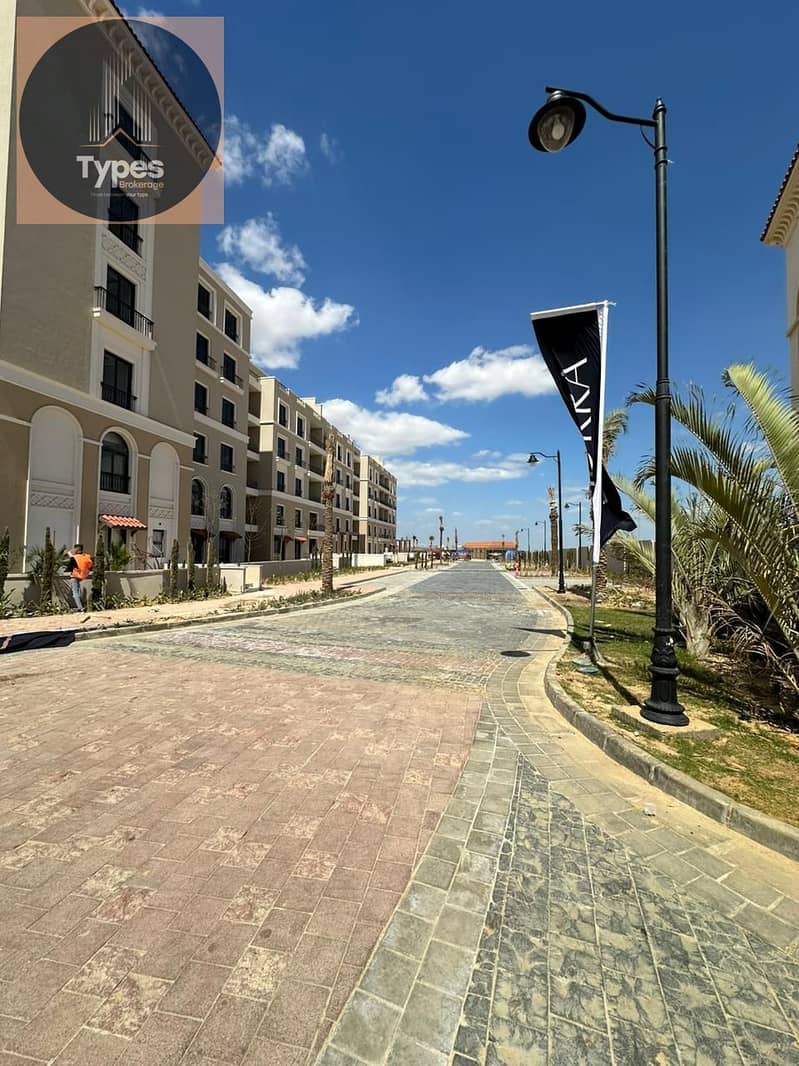 للبيع تاون هاوس كورنر 345م اكبر مساحة ارض في المشروع كمبوند فيلدج ويست Village west الشيخ زايد 0