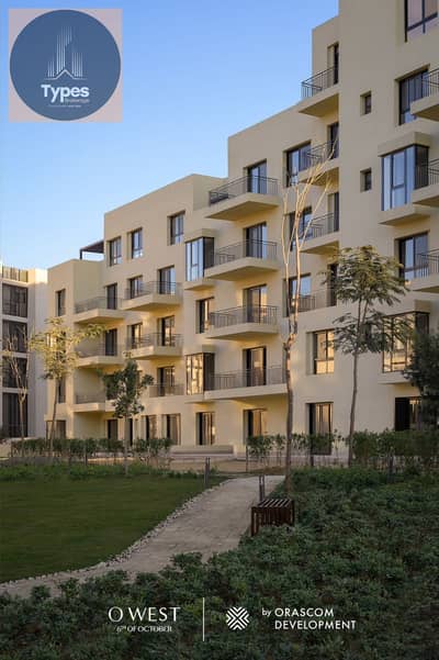 apartment 3bedroom with limited offer 5%d. p over 7 years in Owest from Orascom at October city