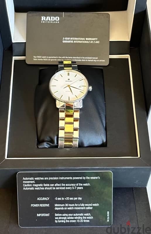 RADO WATCH ORIGINAL 0