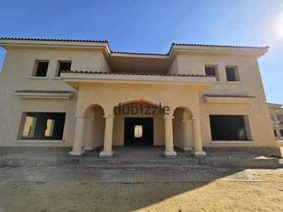 The biggest villa for sale in madinaty half finishing at a pure snap price