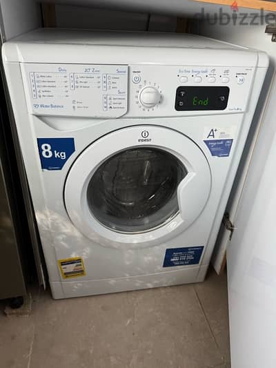 غسالة indesit 8kg