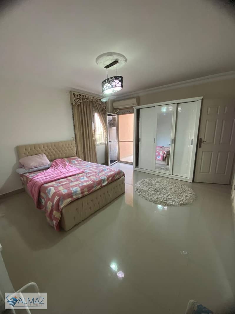 Furnished apartment for rent in Al-Masrawya Compound in the First Settlement 0