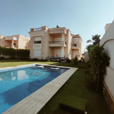 Villa for sale in Fountain Park new cairo fully finished with swimming pool