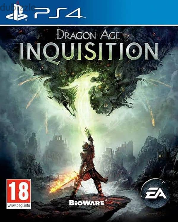 مطلوب لعبة dragon age inquisition ps4 cd 0