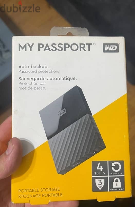 هارد جديد٤ تيرا   4tb  wd hard 0