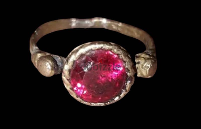 ring Ruby Antique 0