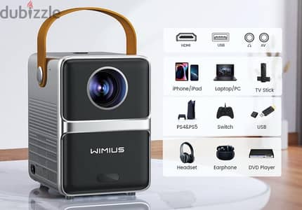 بروجيكتور  Projector  جهاز عرض صغير WiMiUS