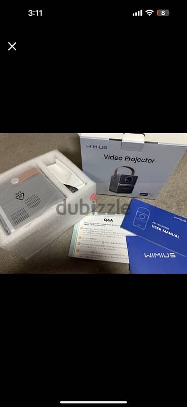 بروجيكتور  Projector  جهاز عرض صغير WiMiUS 11